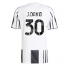 Juventus Jonathan David #30 Domaci Dres 2025-26 Kratak Rukav